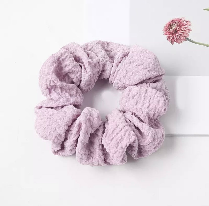 Pleated Scrunchies