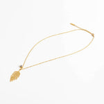 Gold Leaf Necklace