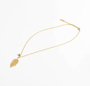 Gold Leaf Necklace