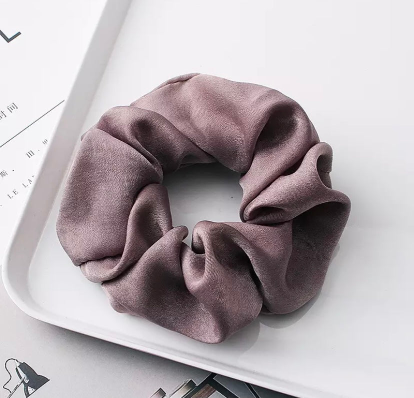 Soft Satin Scrunchies