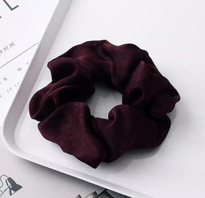 Soft Satin Scrunchies